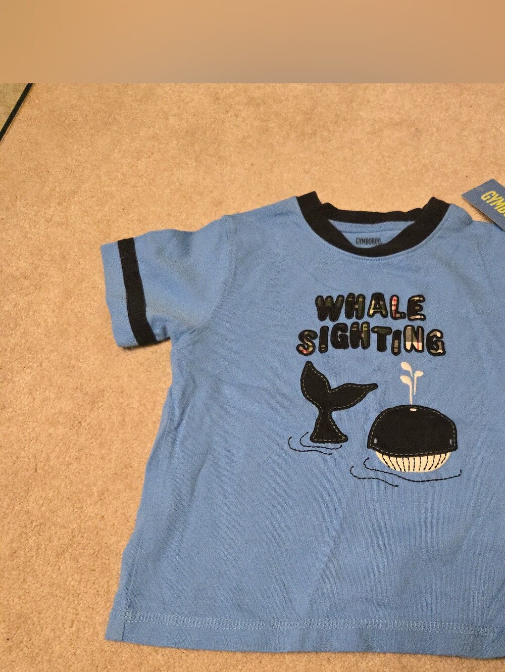 NWT Gymboree Whale Sighting Blue T-Shirt Size 2T